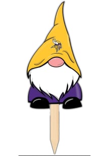 Minnesota Vikings Gnome Stake Yard Sign - Purple
