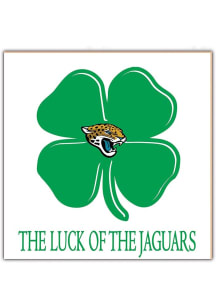 Jacksonville Jaguars Luck of the Team Sign - Teal