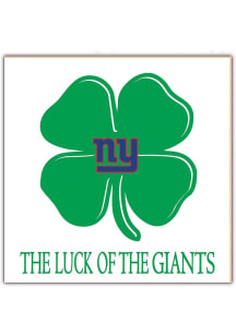 New York Giants Luck of the Team Sign - Blue
