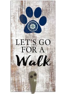 Seattle Mariners 6x12 Leash Holder Sign - White