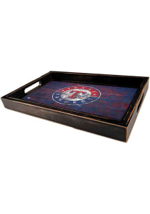 Texas Rangers Distressed Tray Serving Tray