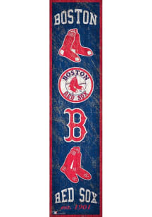 Boston Red Sox Heritage Banner 6x24 Sign - Red