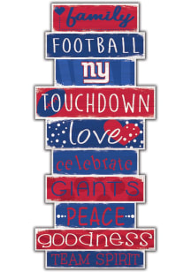 New York Giants Celebrations Stack 24 Inch Sign - Green