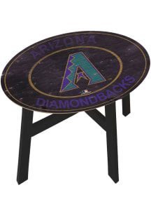Arizona Diamondbacks Vintage Logo Heritage Red End Table