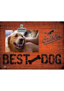 Baltimore Orioles Best Dog Clip Picture Frame - Orange