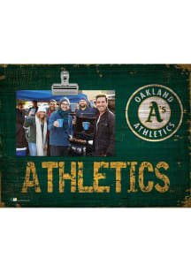 Oakland Athletics Team Clip Picture Frame - Green