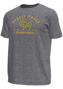 Under Armour George Mason University Grey Name Tech Stretch Short Sleeve T Shirt