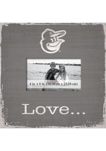 Baltimore Orioles Love Picture Picture Frame - Orange