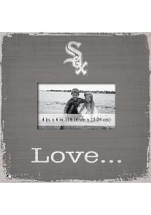 Chicago White Sox Love Picture Picture Frame - Black