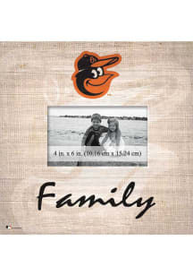 Baltimore Orioles Family Picture Picture Frame - Orange