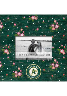 Oakland Athletics Floral Picture Frame - Green