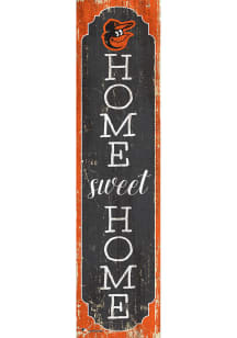 Baltimore Orioles 48 Inch Home Sweet Home Leaner Sign - Orange