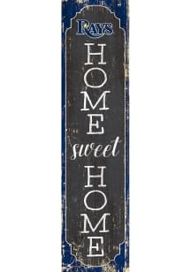 Tampa Bay Rays 48 Inch Home Sweet Home Leaner Sign - Navy Blue