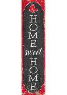 Boston Red Sox 48 Inch Home Sweet Home Leaner Sign - Red