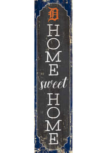 Detroit Tigers 48 Inch Home Sweet Home Leaner Sign - Navy Blue