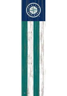 Seattle Mariners 48 Inch Flag Leaner Sign - Navy Blue