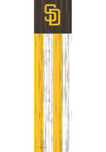 San Diego Padres 48 Inch Flag Leaner Sign - Brown