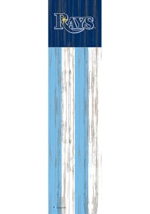 Tampa Bay Rays 24 Inch Flag Leaner Sign - Navy Blue