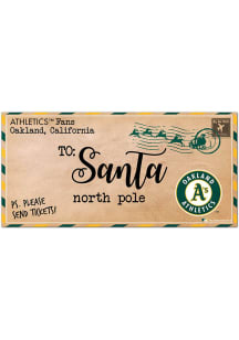 Oakland Athletics To Santa Decor