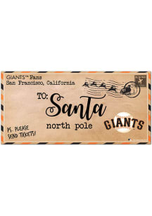 San Francisco Giants To Santa Decor
