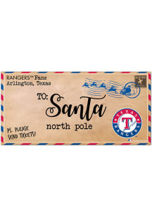 Texas Rangers To Santa Decor