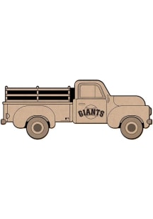 San Francisco Giants Truck Coloring Sign - Orange