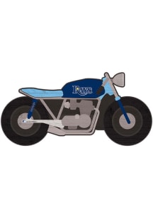 Tampa Bay Rays Motorcycle Cutout Sign - Navy Blue