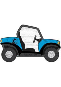 Miami Marlins ATV Cutout Sign - Blue