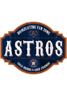Houston Astros 12 Inch Homegating Tavern Sign - Navy Blue