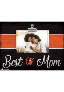 Baltimore Orioles Best Mom Clip Picture Frame - Orange