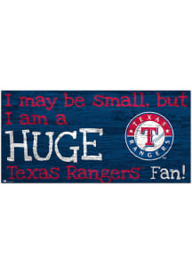 Texas Rangers Huge Fan Sign - Navy Blue