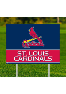 St Louis Cardinals Team Yard Sign - Red