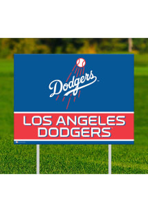 Los Angeles Dodgers Team Yard Sign - Blue