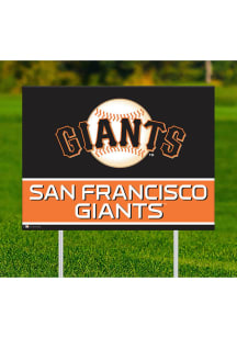 San Francisco Giants Team Yard Sign - Orange