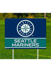 Seattle Mariners Team Yard Sign - Navy Blue