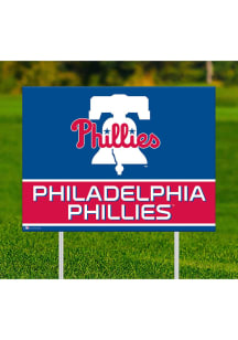 Philadelphia Phillies Team Yard Sign - Red