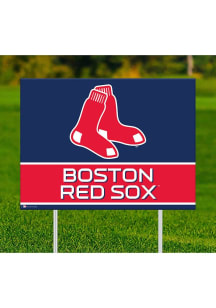 Boston Red Sox Team Yard Sign - Red