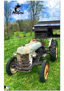 Miami Marlins Farmscape Sign - Blue