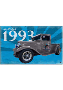 Miami Marlins Established Truck Sign - Blue
