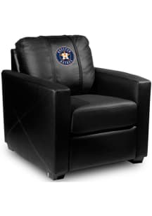 Houston Astros Faux Leather Club Desk Chair - Black