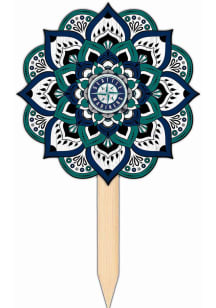 Seattle Mariners Mandala Yard Sign - Navy Blue