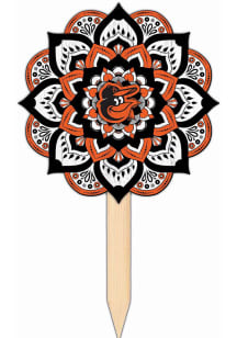 Baltimore Orioles Mandala Yard Sign - Orange