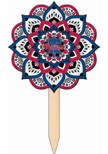 Philadelphia Phillies Mandala Yard Sign - Red