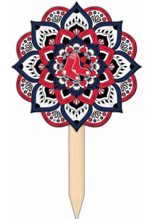 Boston Red Sox Mandala Yard Sign - Red