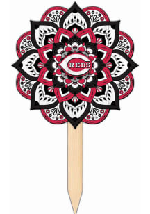 Cincinnati Reds Mandala Yard Sign - Red