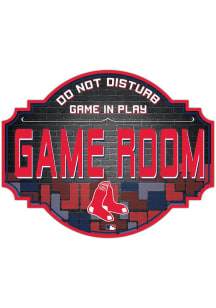 Boston Red Sox 12 Inch Game Room Tavern Sign - Red