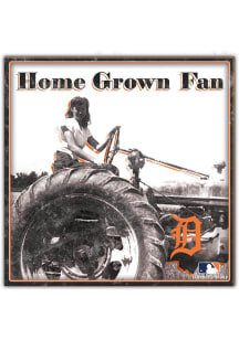 Detroit Tigers Aluminum Can Sign - Navy Blue