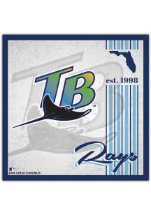 Tampa Bay Rays Album Sign - Blue