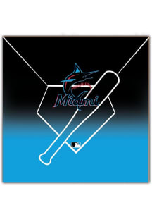 Miami Marlins Goal Gradient Sign - Blue