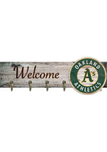 Oakland Athletics Coat Hanger Sign - Green